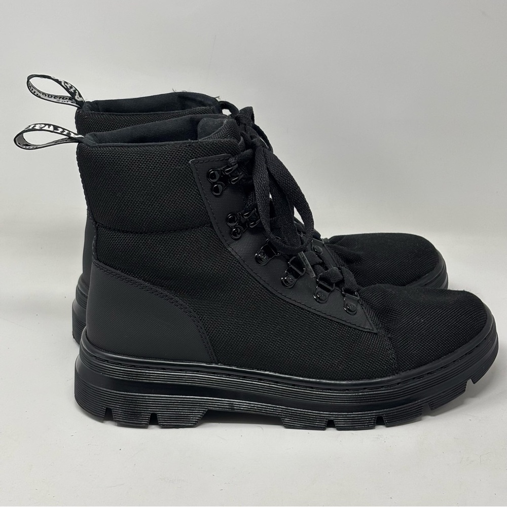Dr. Martens Combs Women’s Pooh Casual Black Lace Up Boots Size 9 - Picture 6 of 11